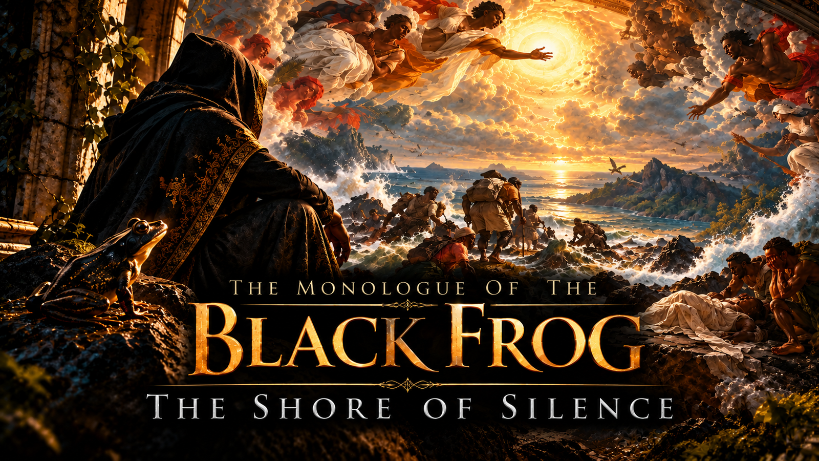 THE MONOLOGUE OF THE BLACK FROG : THE SHORE OF SILENCE
